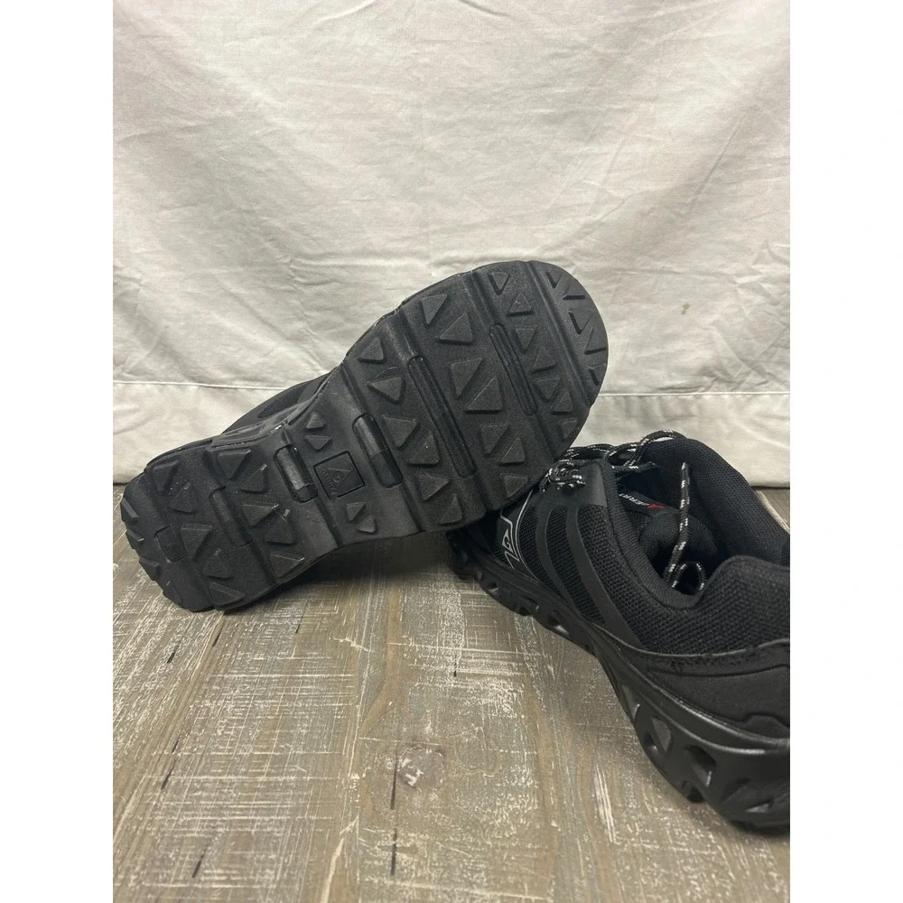Gerry Speed Trail Mens Shoes Black Trail Running Sneakers 1917405 Size 10.5